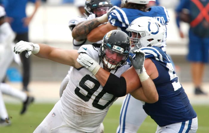 Jugadores famosos de la NFL que podrían ser cancelados después del campamento de entrenamiento 2 Taven Bryan, DT, Jaguars