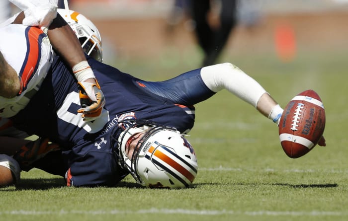 Auburn (4-3) at Mississippi (5-2), Noon, Saturday, ESPN