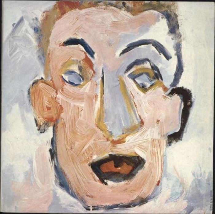 Bob Dylan paints a "Self-Portrait"