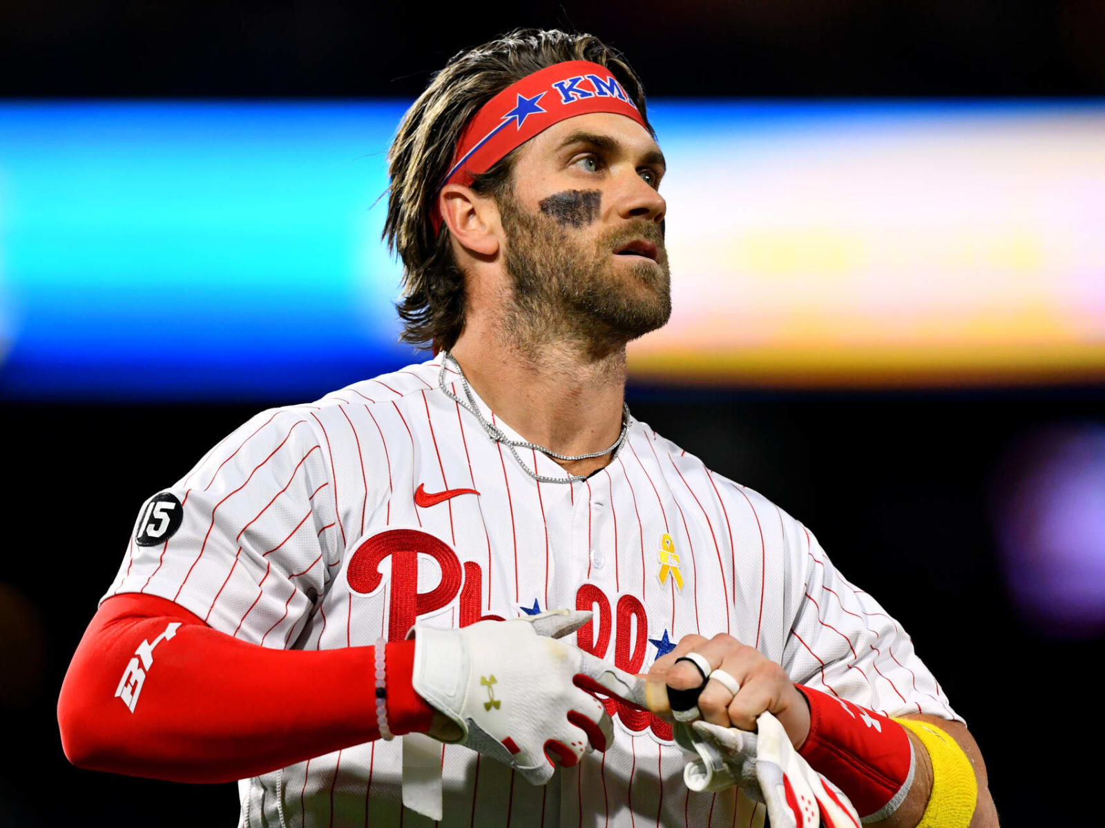 ICYMI: Reigning NL MVP Bryce Harper shouted I love you mom' to