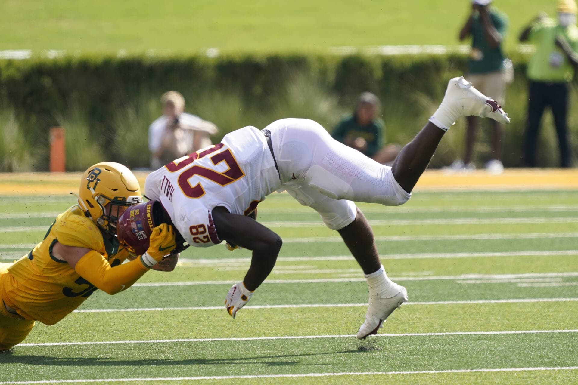 No. 17 Baylor (2-1, 0-0 in Big 12) at Iowa State (3-0, 0-0 in Big 12), Noon, Saturday, ESPN2