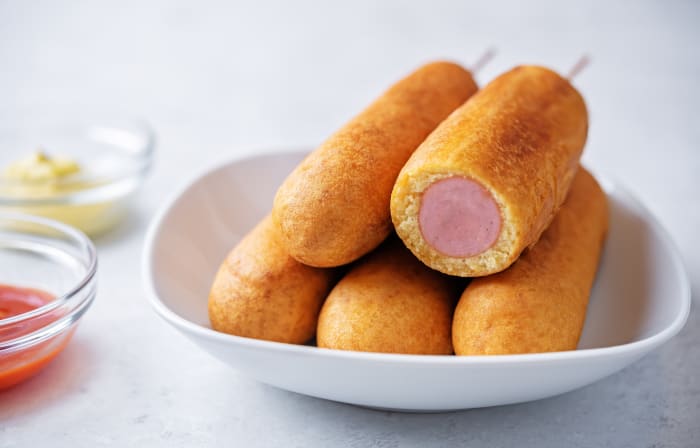 Corn dogs