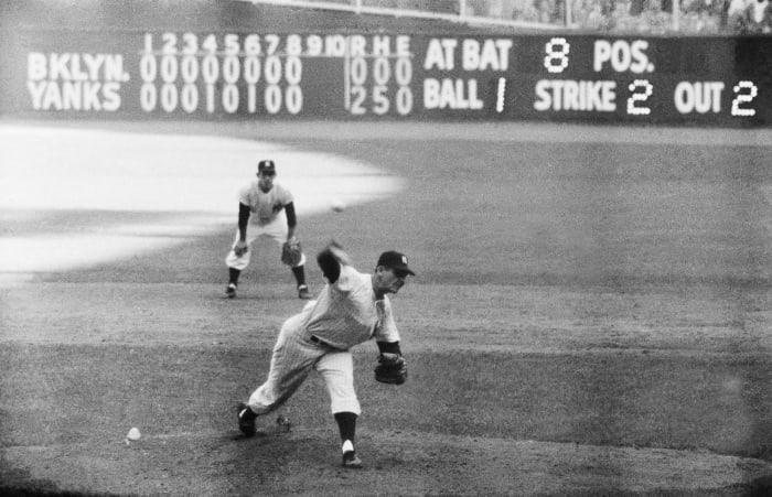 1956: Game 5 - New York Yankees 2, Brooklyn Dodgers 0