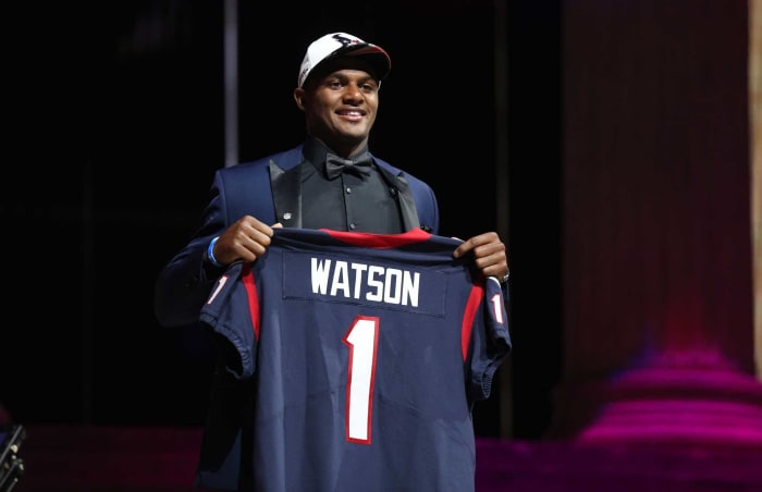 2017: Texans trade up for Deshaun Watson
