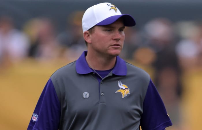 Adam Zimmer; linebackers coach, Minnesota Vikings