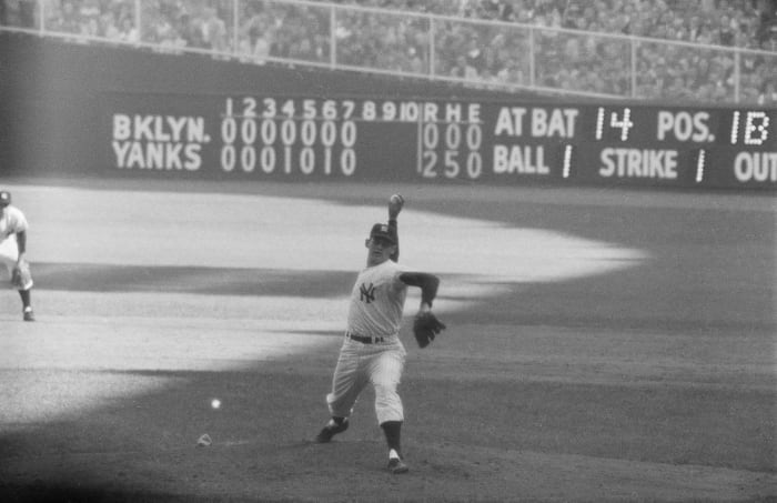 New York Yankees (World Series Game 5, Oct. 8, 1956)