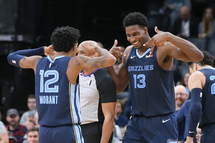 The Grizzlies have zero players averaging 20 PPG, but nine players averaging at least 9.3 PPG