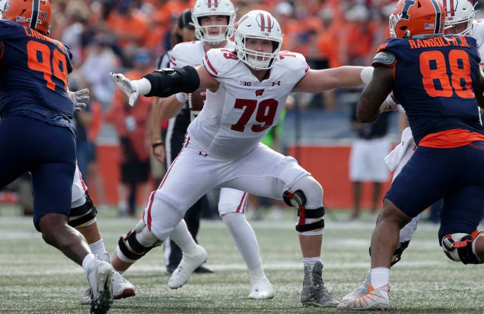 Philadelphia Eagles: Jack Nelson, OL, Wisconsin