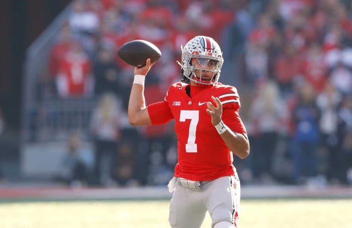 Atlanta Falcons: C.J. Stroud, QB, Ohio State