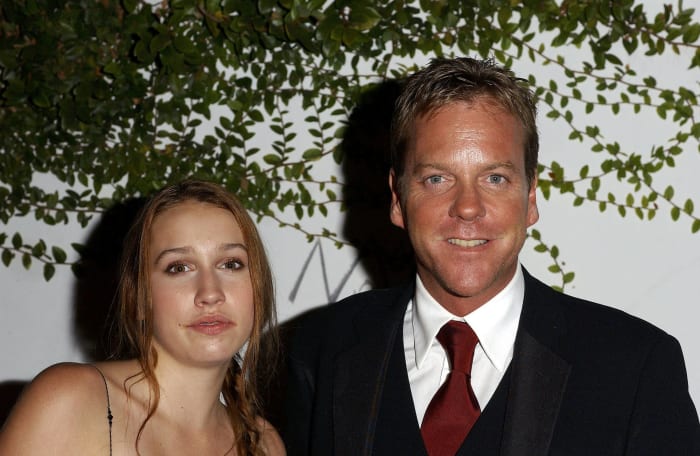 Kiefer Sutherland and Sarah Sutherland