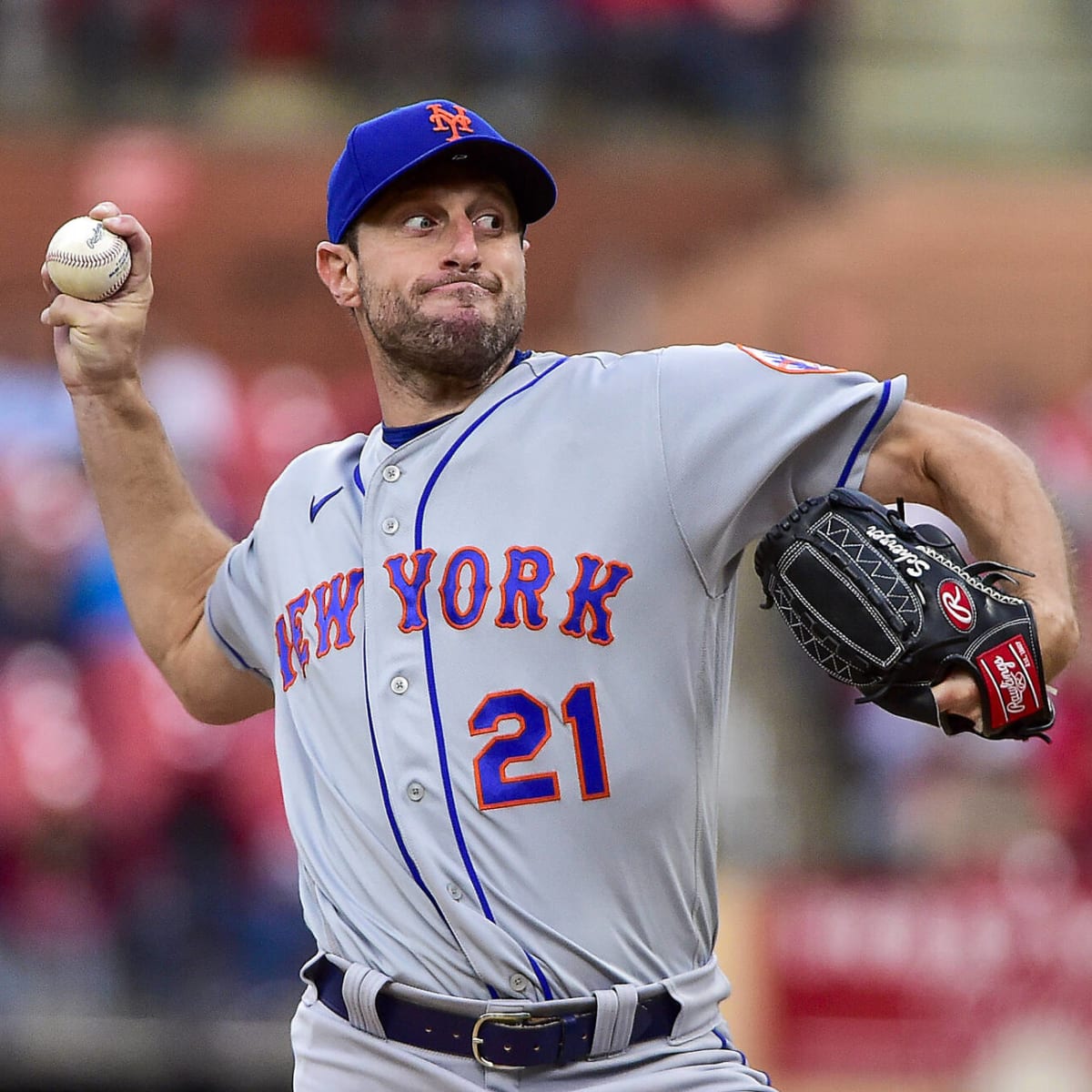 WATCH: Max Scherzer Throws First Pitches In Gear As A New York