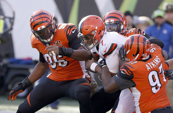 Geno Atkins and Carlos Dunlap