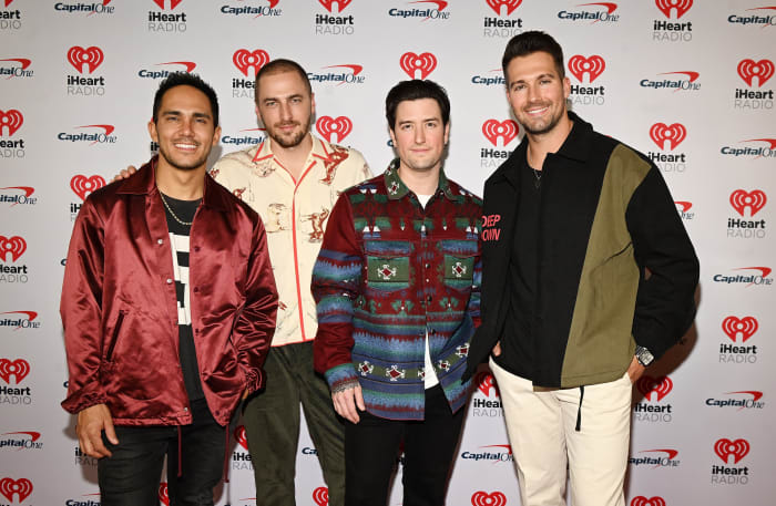 The entire cast of 'Big Time Rush'