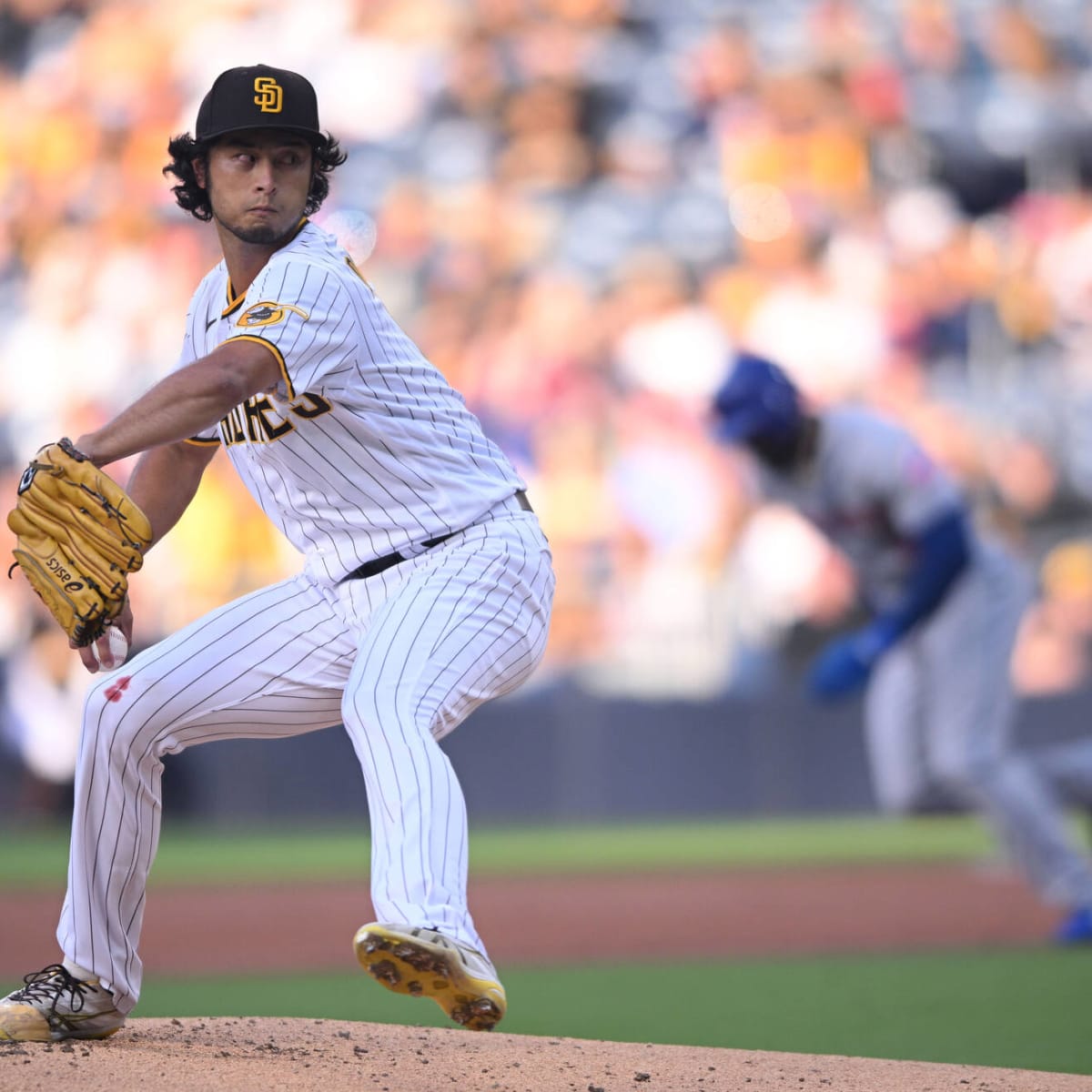 The Athletic on X: YU WAS DEALING 🔥 Padres' Yu Darvish tosses a (six  inning) no-hitter with three strikeouts and four walks on #OpeningDay San  Diego pulled Darvish after 92 pitches, up