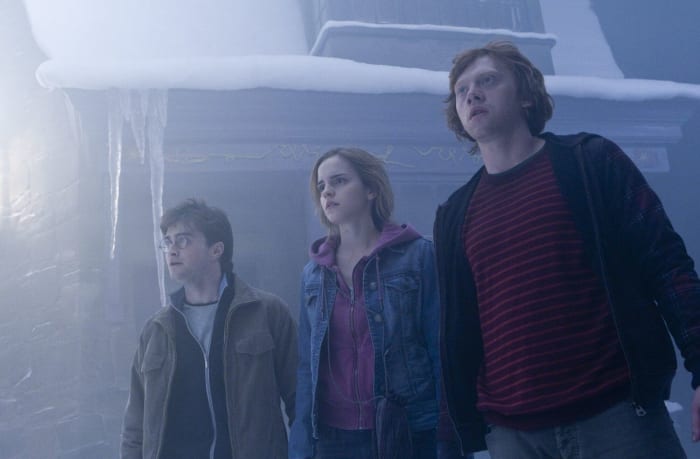 Harry, Hermoine, and Ron