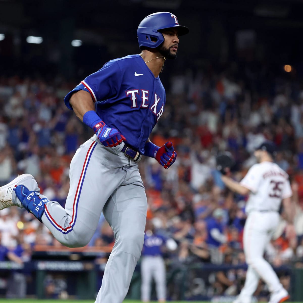 Leody Taveras' postseason performance boosting Rangers