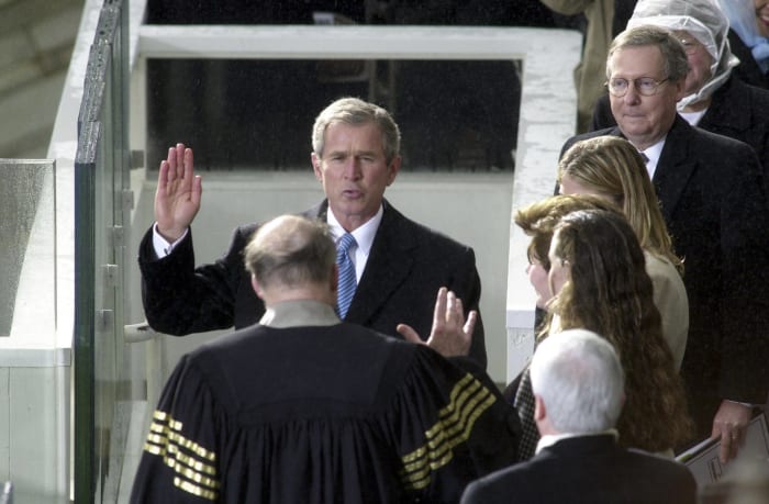 Bush begins second term