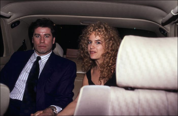 John Travolta and Kelly Preston