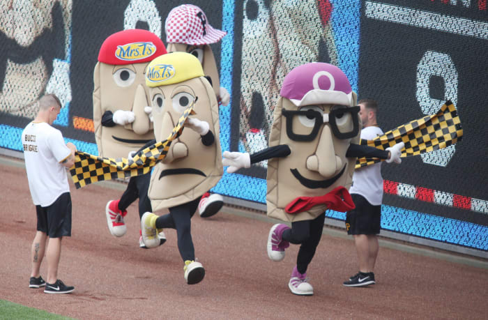 Pittsburgh Pirates pierogi figurines