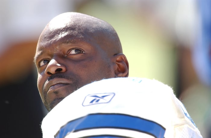 Emmitt Smith breaks the rushing record