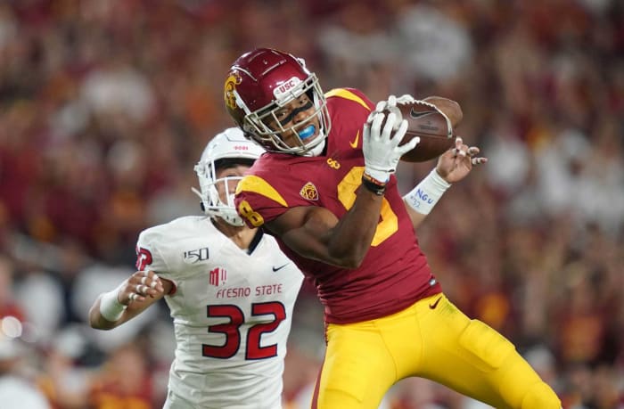 Amon-Ra St. Brown, WR, USC (Holiday Bowl)