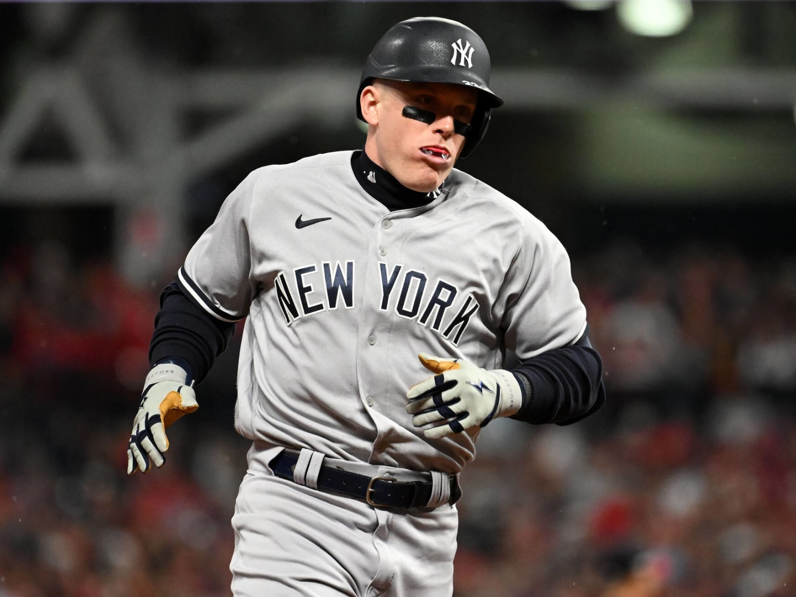 ESPN Stats & Info on X: Harrison Bader homered for the 3rd time in 4 games  this postseason. Bader joins Bernie Williams (3x) and Mickey Mantle (2x) as  the only Yankee centerfielders