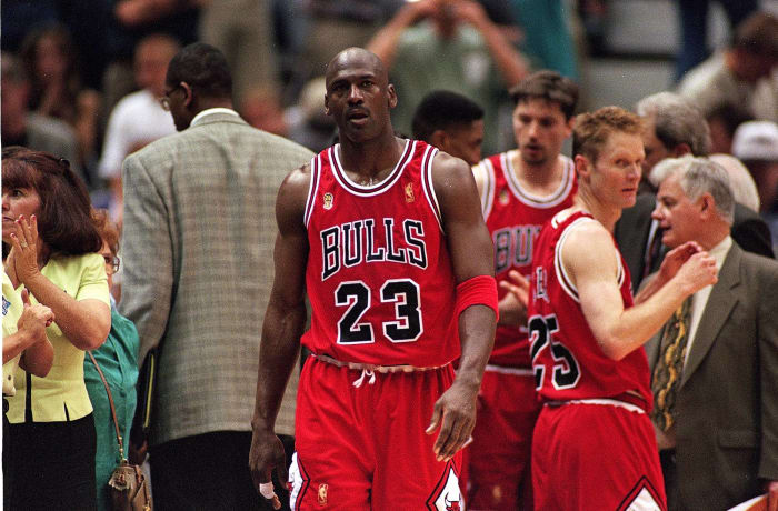 Jordan and the Bulls win it all