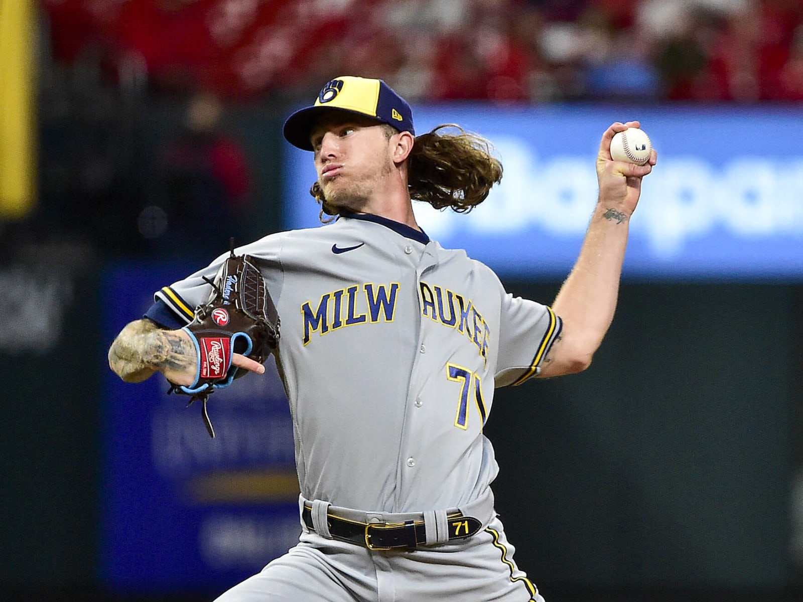 Milwaukee Brewers on X: Congrats to Josh Hader, the fastest to 400 career  strikeouts in @MLB history! (234.2 IP) #ThisIsMyCrew   / X