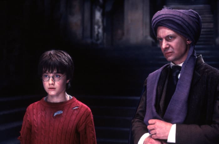 Professor Quirrell is helping Lord Voldemort