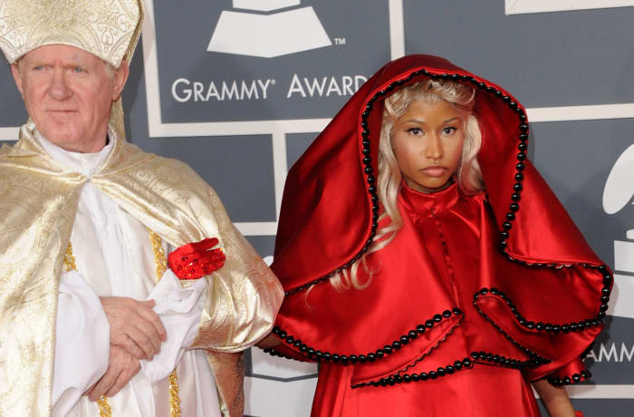Nicki Minaj’s holy guest