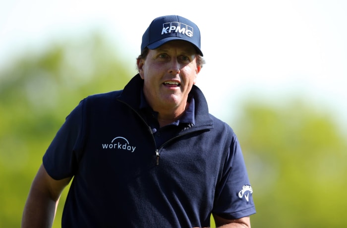 The wily veteran: Phil Mickelson