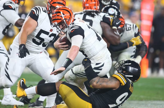 Cincinnati Bengals: QB, OL, LB, DB