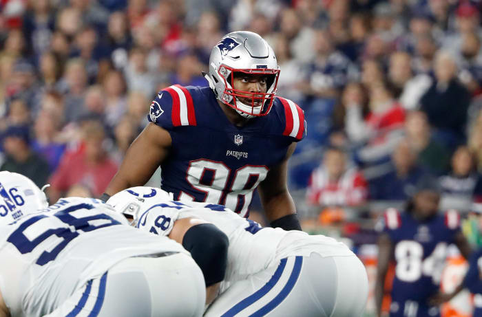 Trey Flowers; destination: Patriots