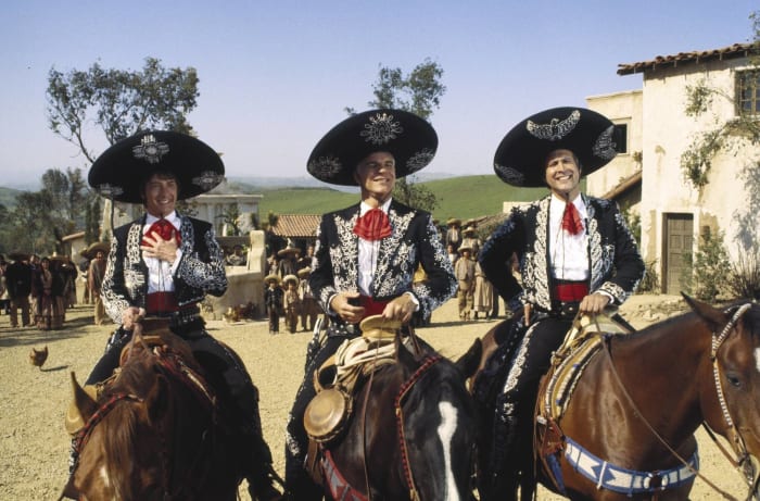 A trio of sombreros, 'Three Amigos!'
