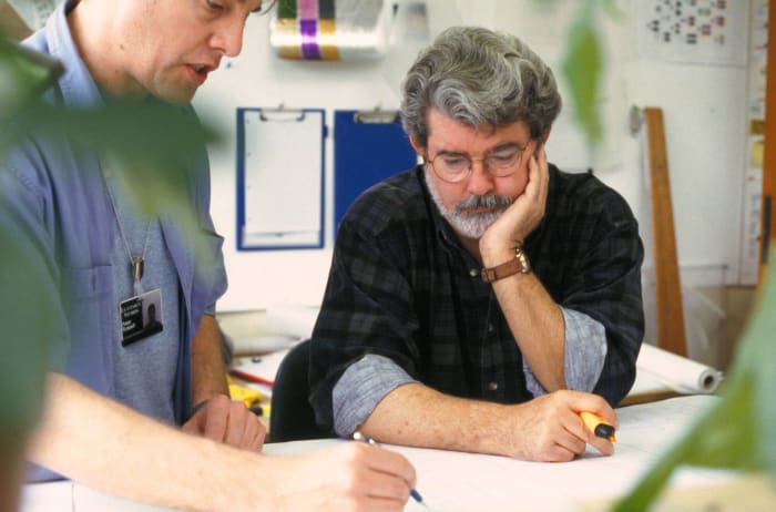 Lucas started working on the film long before it came out