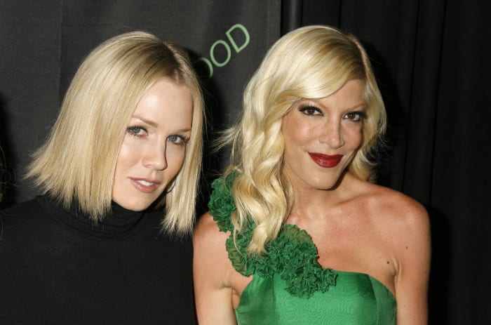 Kelly Taylor and Donna Martin from "Beverly Hills, 90210"