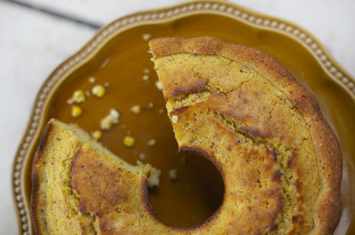 Honey cornbread