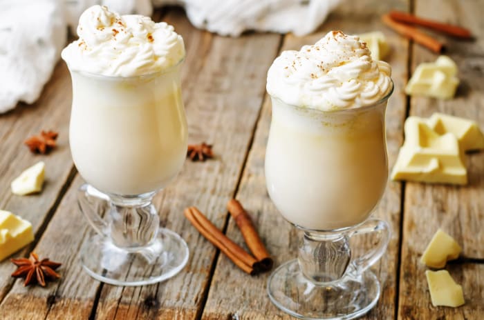 White hot chocolate