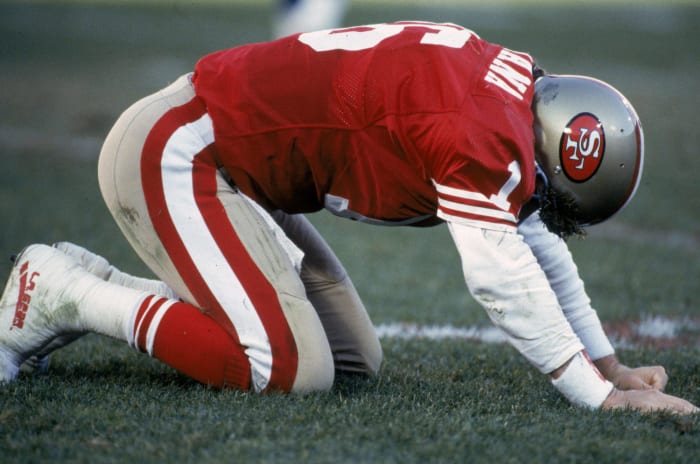 1990 season: Joe Montana injured in 49ers loss