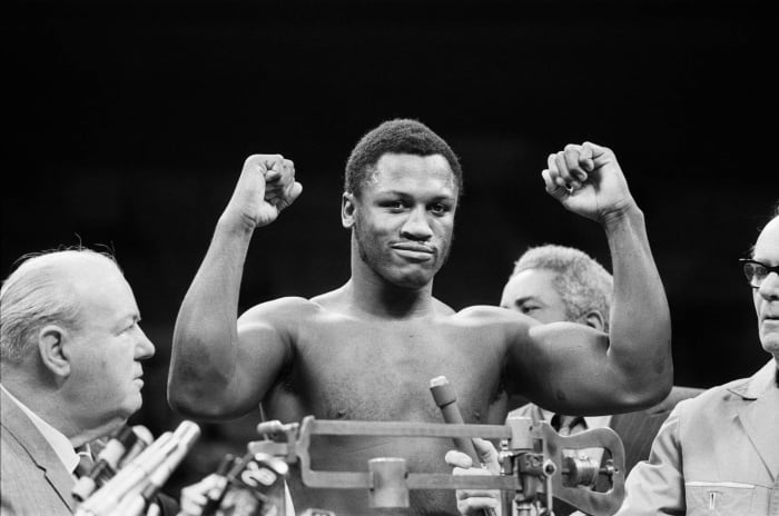 2011: Reverend Jesse Jackson at funeral of former boxing champ Joe Frazier