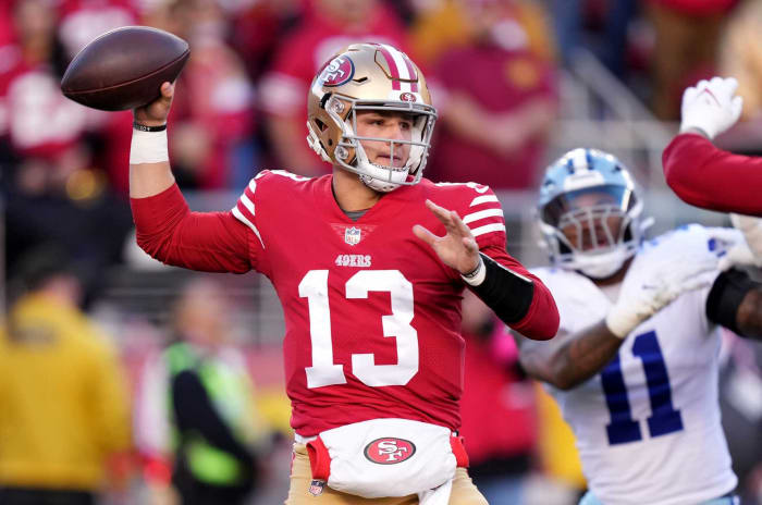 Underpaid quarterback: Brock Purdy, San Francisco 49ers