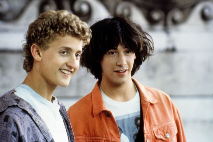 Keanu Reeves and Alex Winter