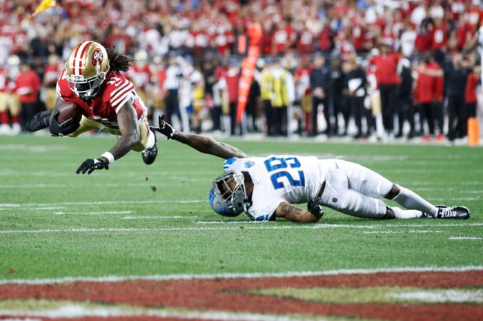 Brandon Aiyuk's helmet catch turns tide in NFC Championship