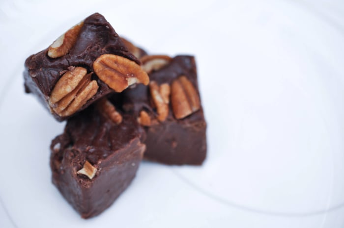 Pecan chocolate fudge