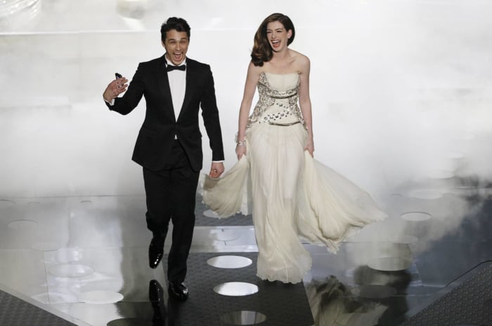 James Franco and Anne Hathaway's hosting gig (2011 -  83rd Academy Awards)