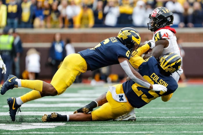 No. 5 Michigan (8-0, 5-0 in Big Ten) at Rutgers (4-4, 1-4 in Big Ten), 7:30 p.m., Saturday, Big Ten Network