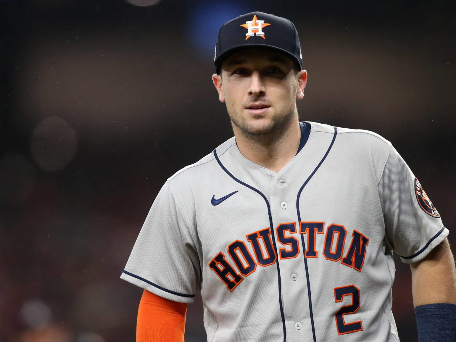 HOUSTON ASTROS ALEX BREGMAN HOME MLB JERSEY AND ASTROS CAP