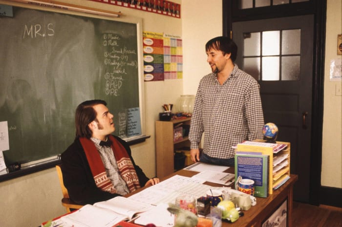 Linklater has a cameo