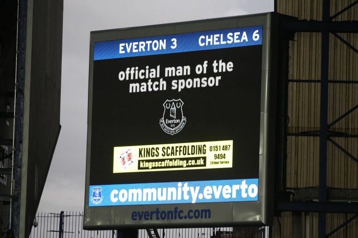 Everton 3, Chelsea 6