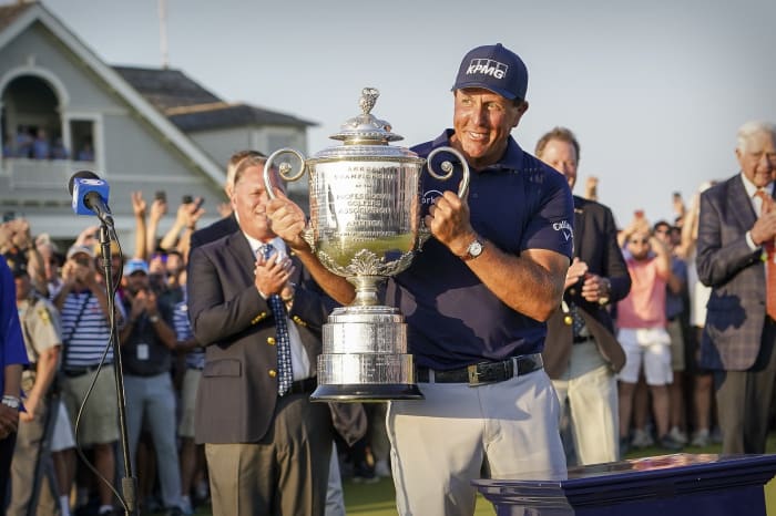 2021: Phil Mickelson makes history at PGA Championship